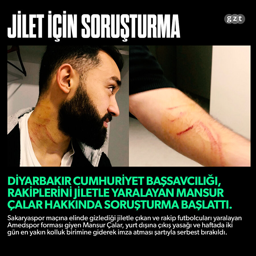 Jiletli futbolcuya soruşturma