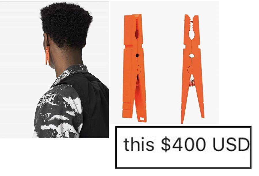 ​Bunun bir tık ötesi çamaşır ipini kolye diye satmak