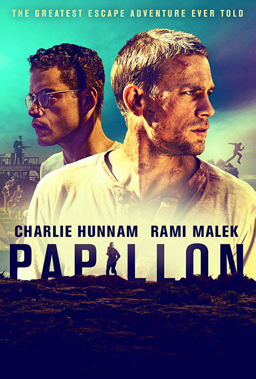 2. Papillon
Başrollerinde Steve McQueen ve Dustin Hoffman'ın yer aldığı 1973 yapımlı "Papillon"un yeniden uyarlaması aynı adlı filmde, bu kez başrolleri Charlie Hunnam ve Rami Malek paylaşıyor.Gerçek bir hayat hikayesine dayanan "Papillon", suçsuz olduğu halde mahkum edilen Henri Papillon Charriere ve yüksek güvenlikli hapishanede tanıştığı banker Louis Dega'nın kaçış üzerinden başlayan dostluğu ve firarın imkansız olduğu bu hapishaneden kurtulma çabalarını anlatıyor.