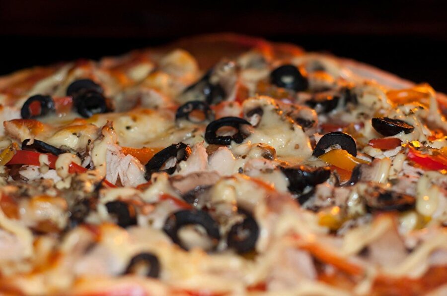 Evde pizza olur mu?