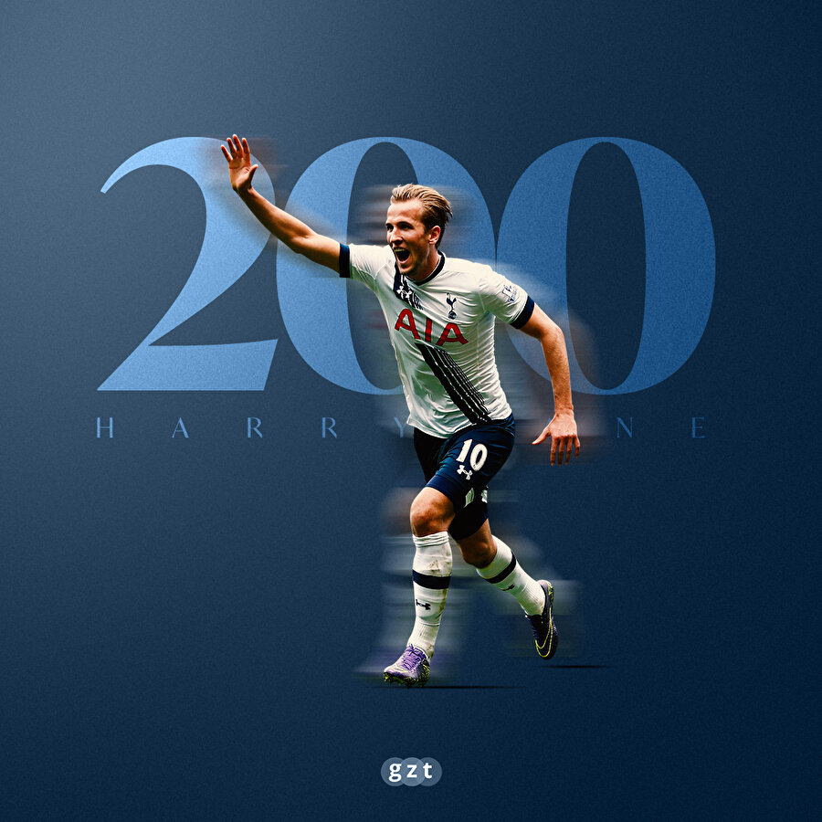 Harry Kane 200. golünü attı