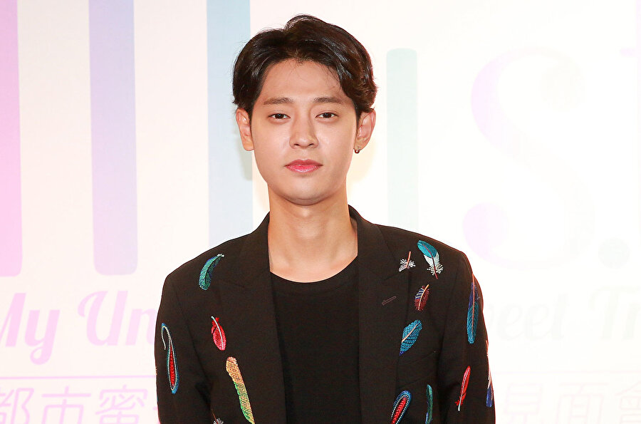 Güney Koreli pop yıldızı Jung Joon-young.