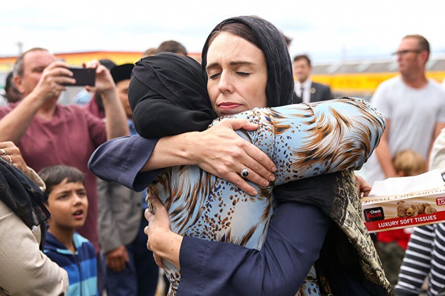 Yeni Zelanda Başbakanı Jacinda Ardern.