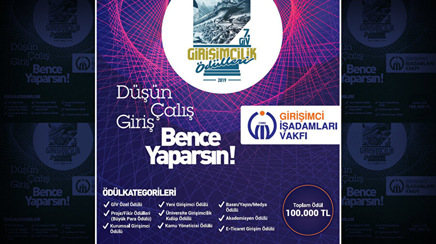 GZT'nin medya sponsorluğunda, bu yıl 7'ncisi 2019'un Nisan ayında düzenlenecek olan ödül törenine başvurular 10 Mart itibariyle başladı.