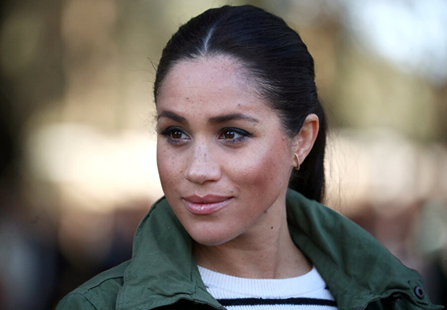 İngiliz Kraliyet gelini Sussex Düşesi Meghan Markle.