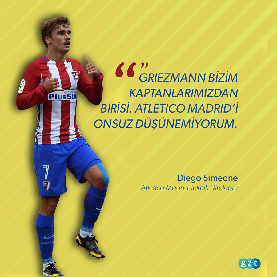 Simeone, Griezmann'ı bırakmıyor