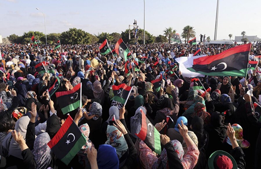 Libya Müftüsü Sadık el-Gıryani'den halka Hafter güçlerine karşı savaşın çağrısı.