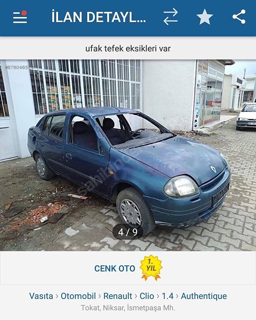İtersen yürür. Onun dışında bir sorunu yok
