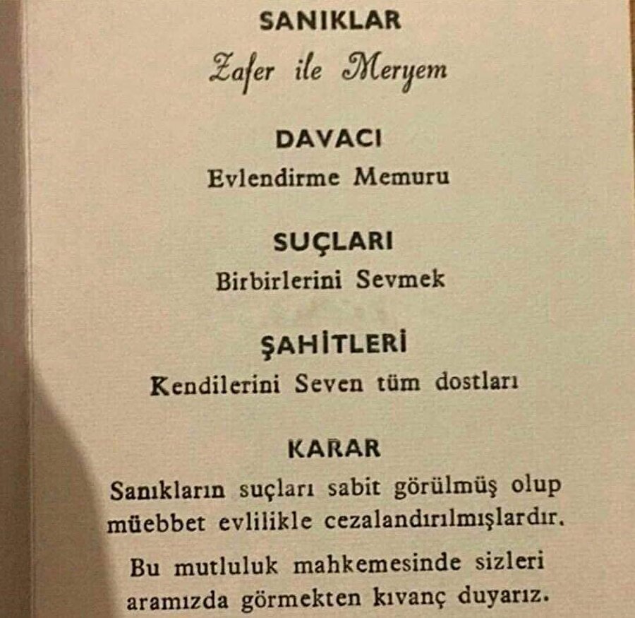 Af çıkmaması dileğiyle 😶