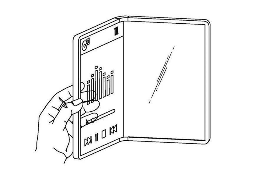 LG katlanabilir telefon