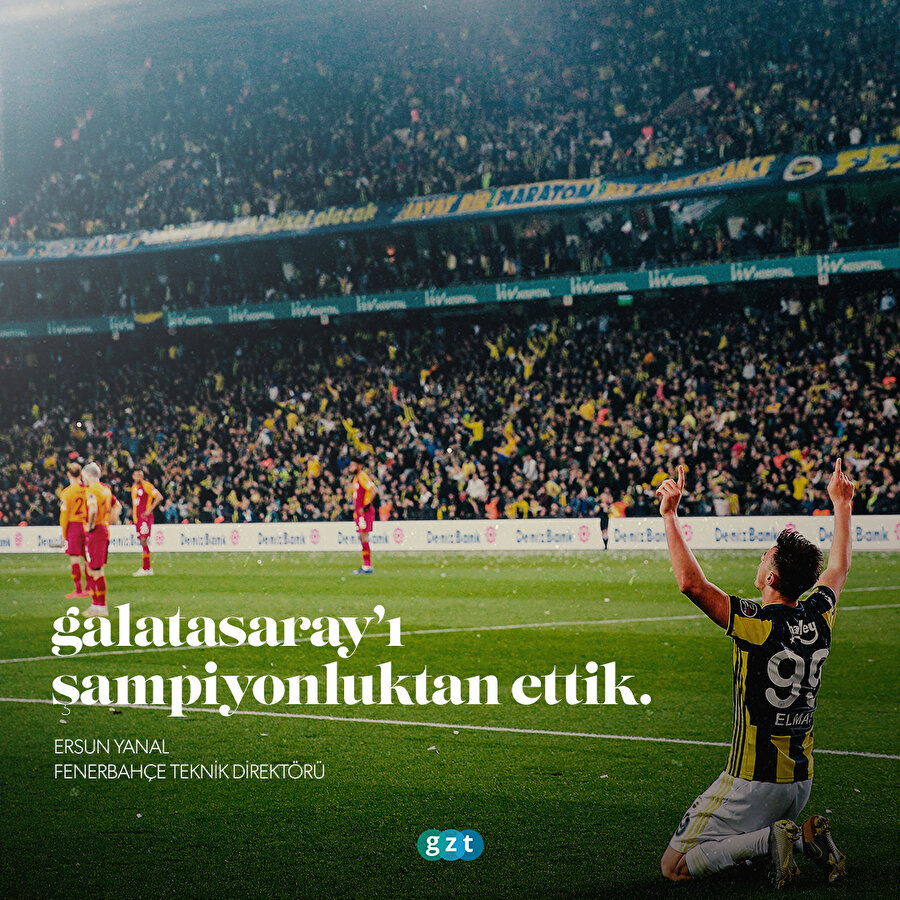 Ersun Yanal: Galatasaray'ı şampiyonluktan ettik