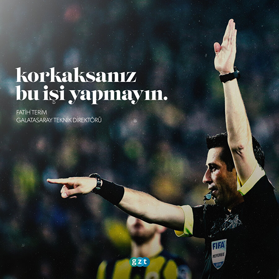 Fatih Terim'den Ali Palabıyık'a tepki