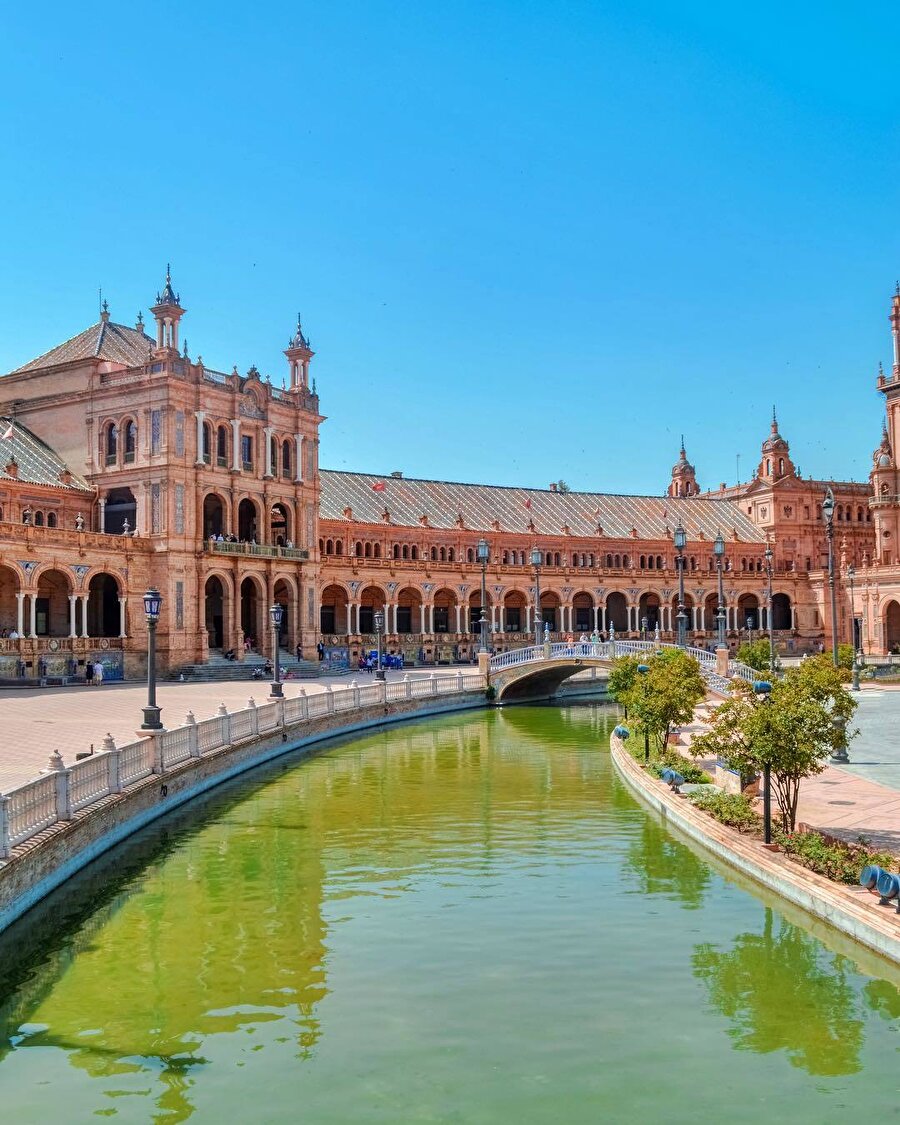 Sevilla'nın Venedik'i: Plaza de Espana