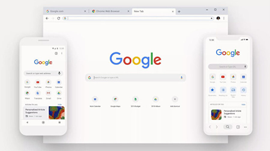 Google Chrome 74, Windows Karanlık Mod ile otomatik bağlantı kuruyor
Google Chrome yeni sürümüyle birlikte Windows 10'daki tema ayarlarına eşlik ediyor. Böylece sistem ayarlarından yapılan koyu tema özelliği Google Chrome'da kendisini Karanlık Mod olarak gösteriyor.