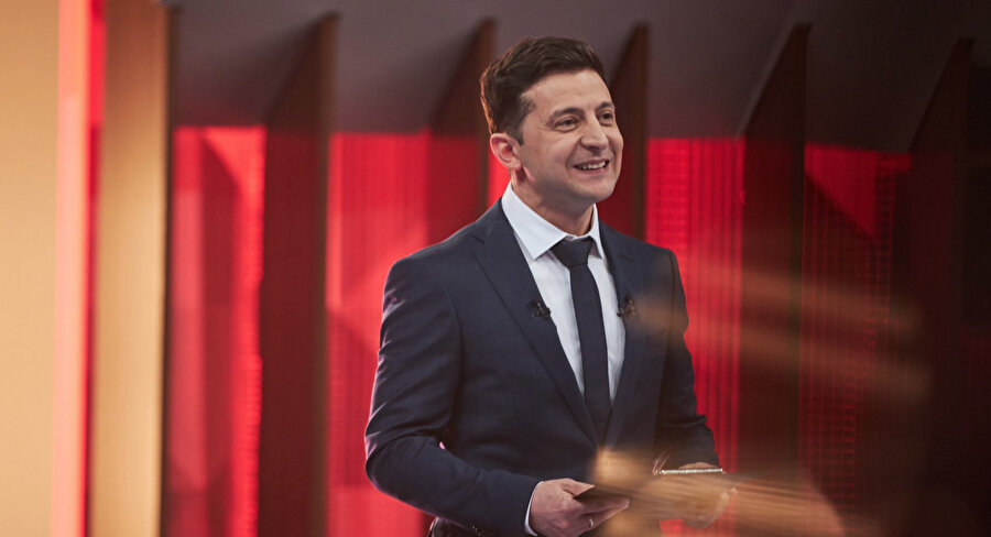 Vladimir Zelenskiy, ünlü bir komedyen.