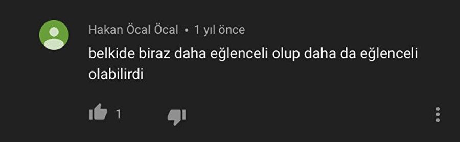 Hatta bir tık daha eğlenceli olup daha da fazla eğlenceli olabilirdi