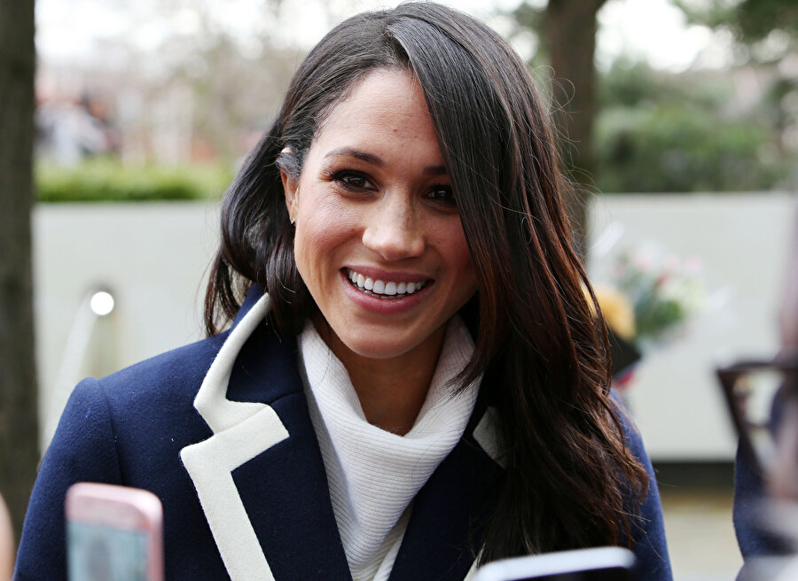 İngiliz Kraliyet gelini Sussex Düşesi Meghan Markle.