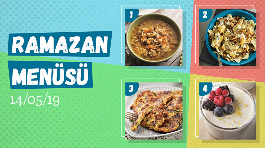 En lezzetli iftar menüleri Lokma'dan. 