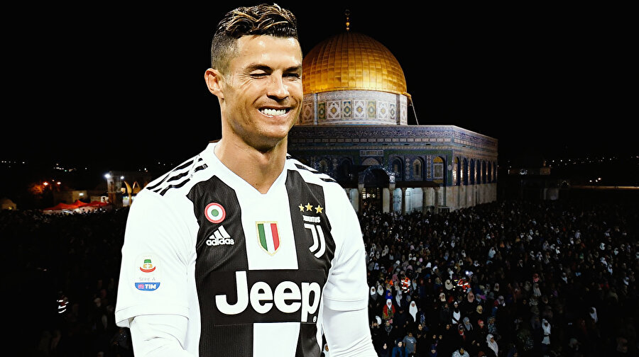 Cristiano Ronaldo, Filistin'e yaptığı yardımlarla son dönemde kalpleri fethediyor.
