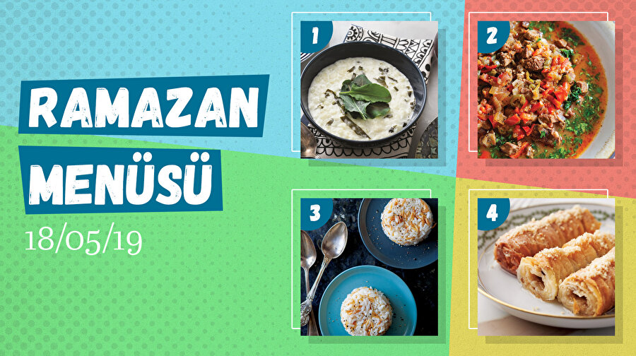 Ramazan'ın iftar menüleri Lokma'dan. 
