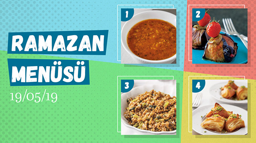 Ramazan ayında iftar menüleri Lokma'dan.