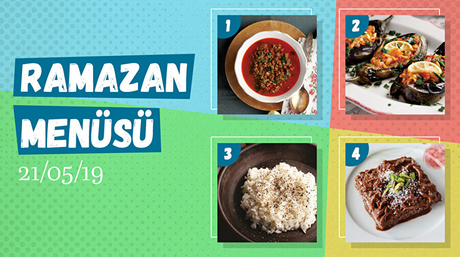 Lokma'nın sizin için hazırladığı iftar menüsü.