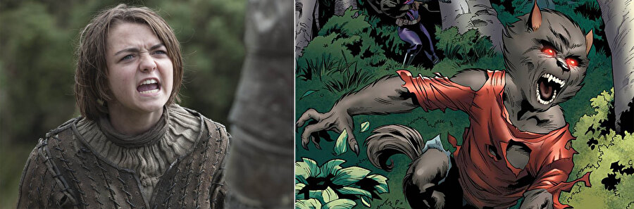 Maise Williams (Arya Stark)

                                    Stark kardeşlerin Game of Thornes biter bitmez aynı tür yapımlarda oynayacak olması tesadüf tesadüf mü bilinmez ancak, Maise Williams'ta tıpkı Sophie Turner gibi bir çizgi roman uyarlaması X-Men filmi New Mutants'ta, Wolsfbane karakterini canlandıracak.
                                