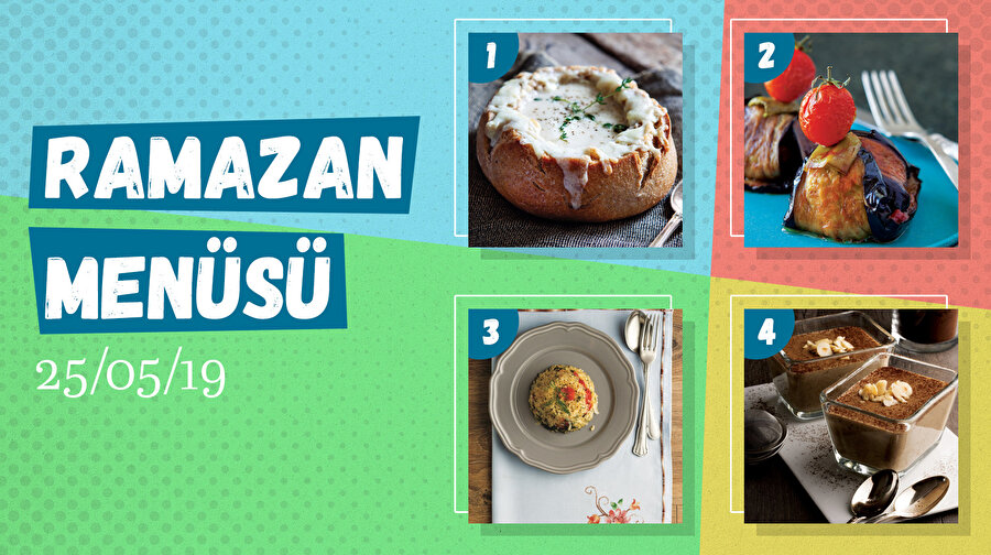 En güzel iftar menüleri Lokma'dan.