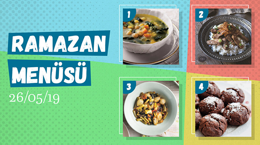 En lezzetli iftar menüleri Lokma'dan.