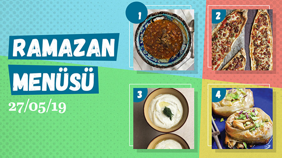 En lezzetli iftar menüleri Lokma'dan.