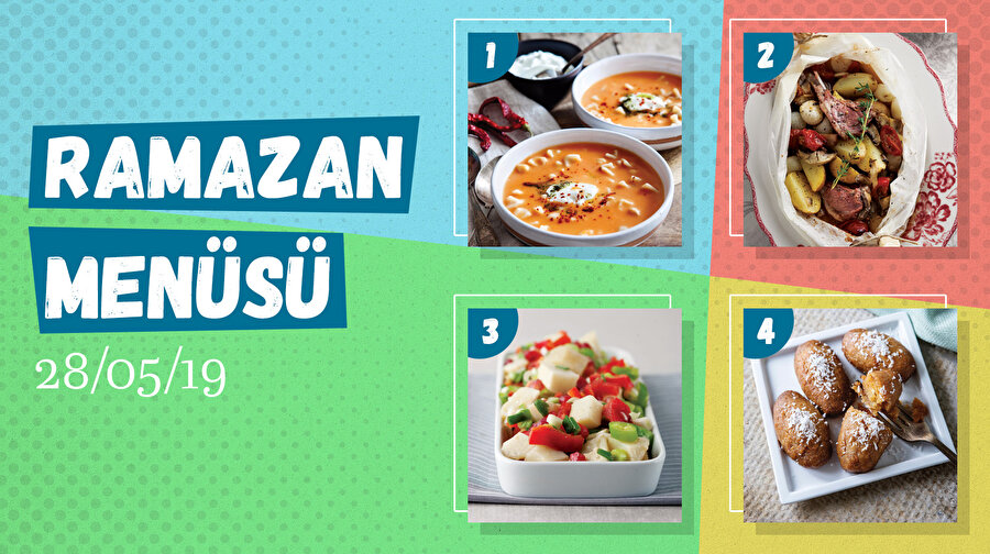 En lezzetli iftar menüleri Lokma'dan.