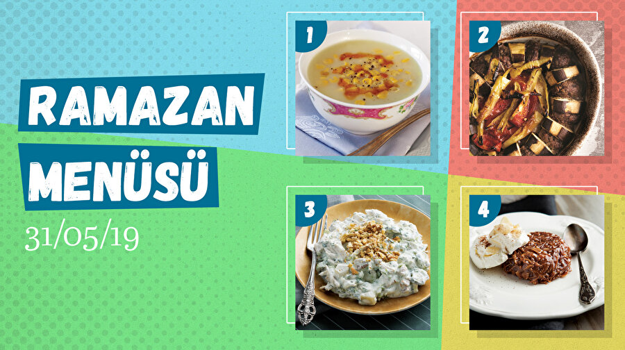 En güzel iftar menüleri Lokma'dan.