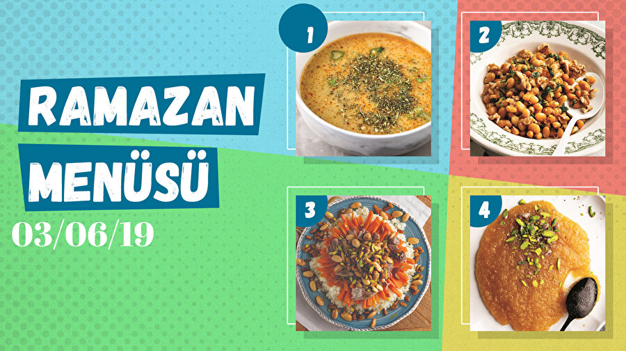 En güzel iftar menüleri Lokma'dan.