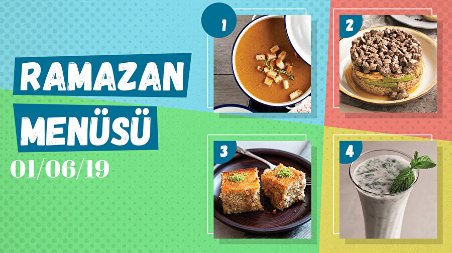 En güzel iftar menüleri Lokma'dan.