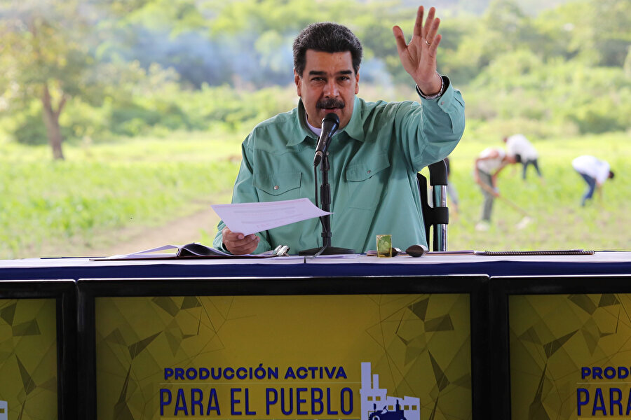 Venezuela Devlet Başkanı Nicolas Maduro