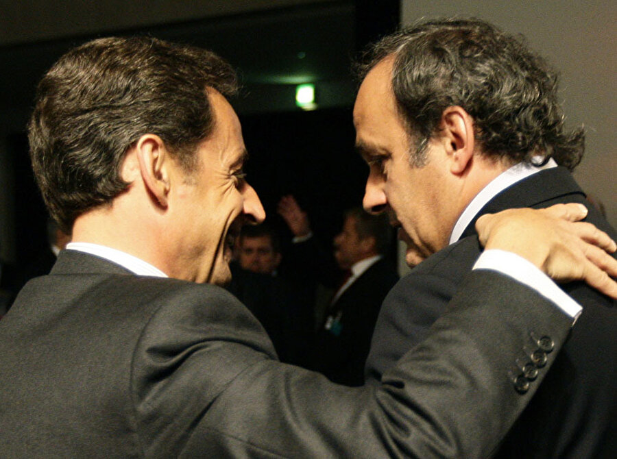 Nicolas Sarkozy & Michel Platini