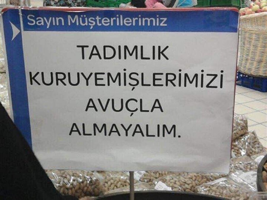 ​Müşteriler: Yoo avuçlayacağız