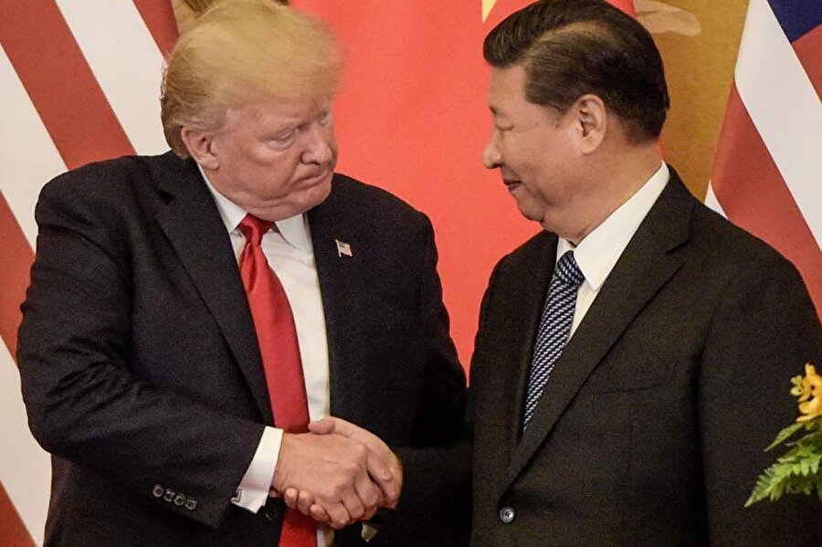 ABD Başkanı Donald Trump ve Çin Devlet Başkanı Xi Jinping