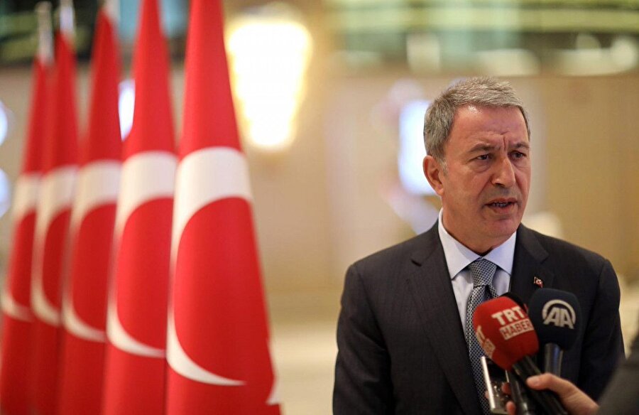 Milli Savunma Bakanı Hulusi Akar -AA