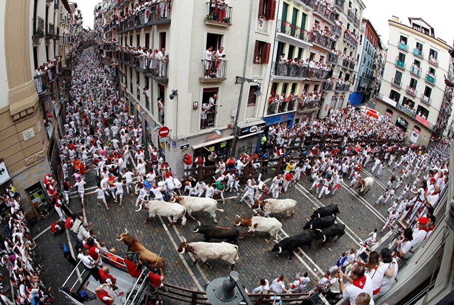 San Fermin Festivali yıllardır hayvanseverler tarafından protesto edilse de, festival her yıl yüksek yaralı sayılarına rağmen tekrarlanıyor.