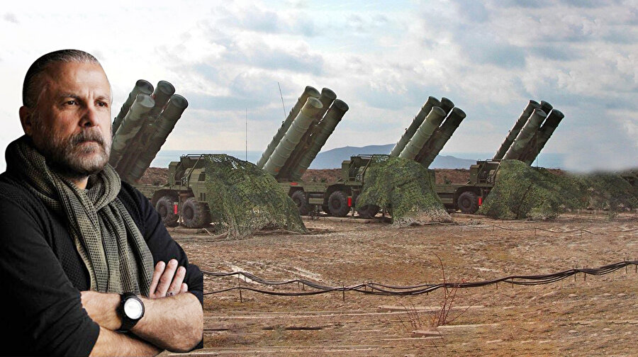 Güvenlik Uzmanı Mete Yarar, GZT'nin beğenilen programlarından Güvenli Bölge'de ilk kez S-400'ün Mürted Hava Meydanı'na geleceğini duyurmuştu. (Fotoğraf düzenlemesi: Emir Ece)