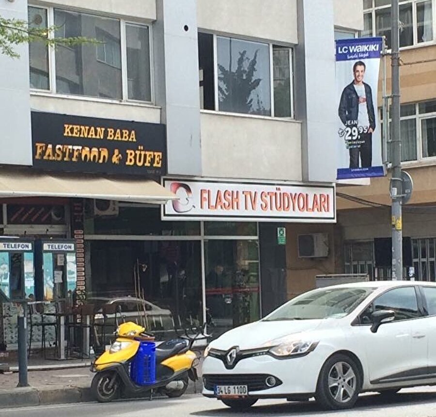 Tam ziline basıp kaçılacak bina