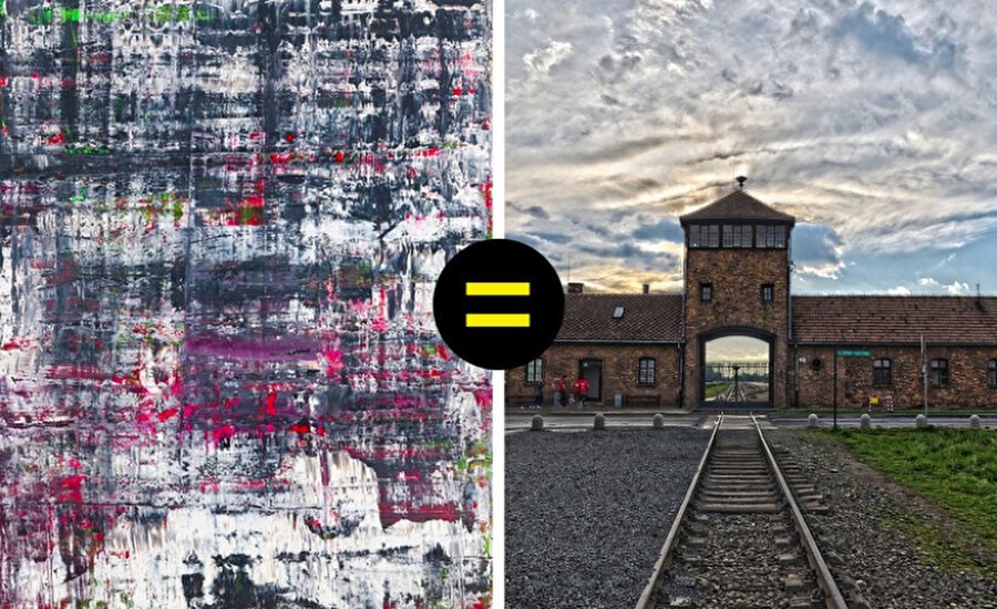 Birkenau – Gerhard Richter / 2014

                                    
                                    
                                    
                                    
                                    
                                    
                                    
                                    
                                    
                                    
                                    
                                    
                                    
                                    
                                    
                                    
                                    
                                    Gerhard Richter’in bu eserini toplama kampı mağdurlarına adıyor. Sanatçı 1944’te yakılma için hazırlanan cesetlerin olduğu bir fotoğraftan etkilenerek, Birkenau tablosunu oluşturuyor.
                                
                                
                                
                                
                                
                                
                                
                                
                                
                                
                                
                                
                                
                                
                                
                                
                                
                                