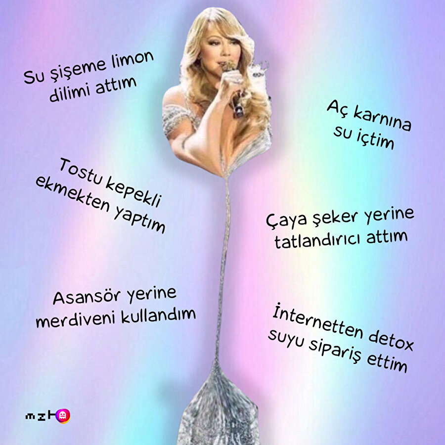 Bunları yaptığımız an aynı bu şekilde zayıflayacağımızı sanmamız ☹