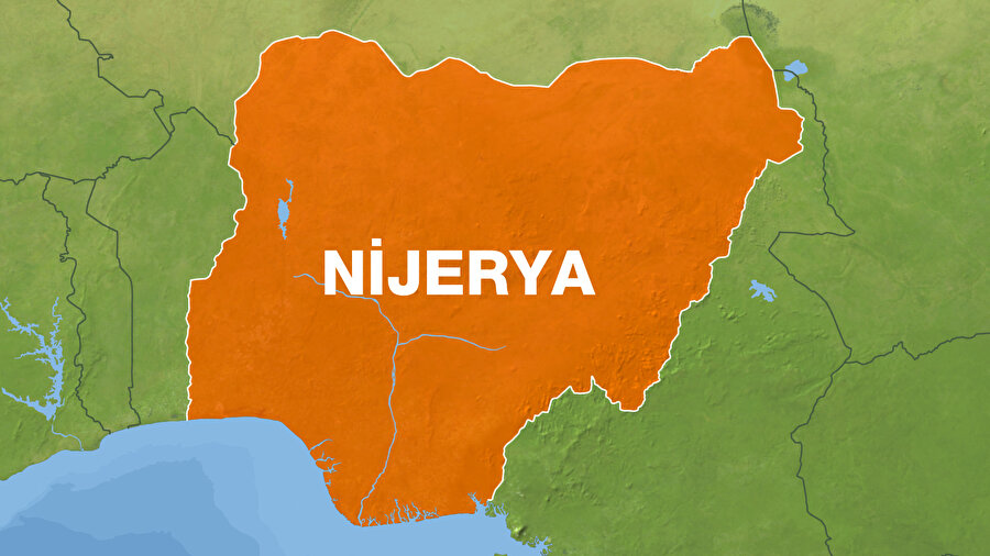 Nijerya-Harita