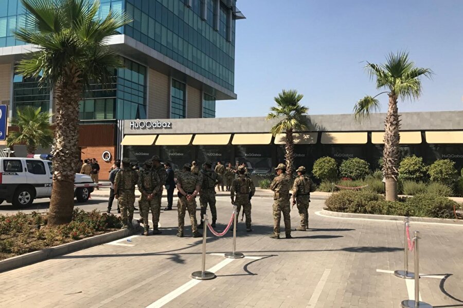 Erbil saldırısının gerçekleştiği restorandan bir kare