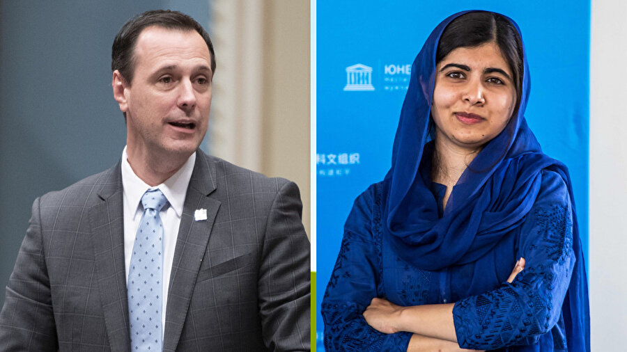 Quebec Eğitim Bakanı'na göre, kamu görevi yapanların başörtüsü takması yanlış.