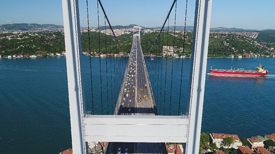 FSM Köprüsü'ndeki çalışma sona erdi.