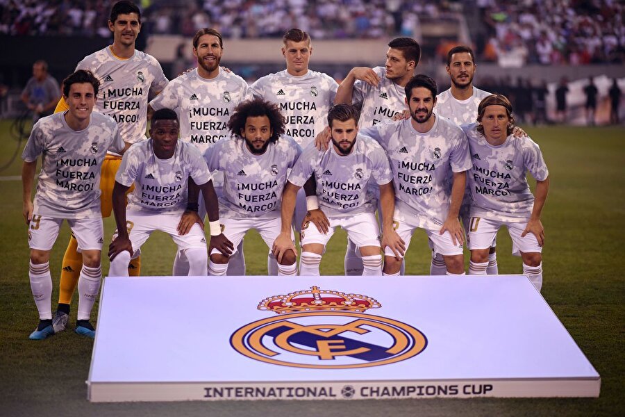 Real Madrid takımı.