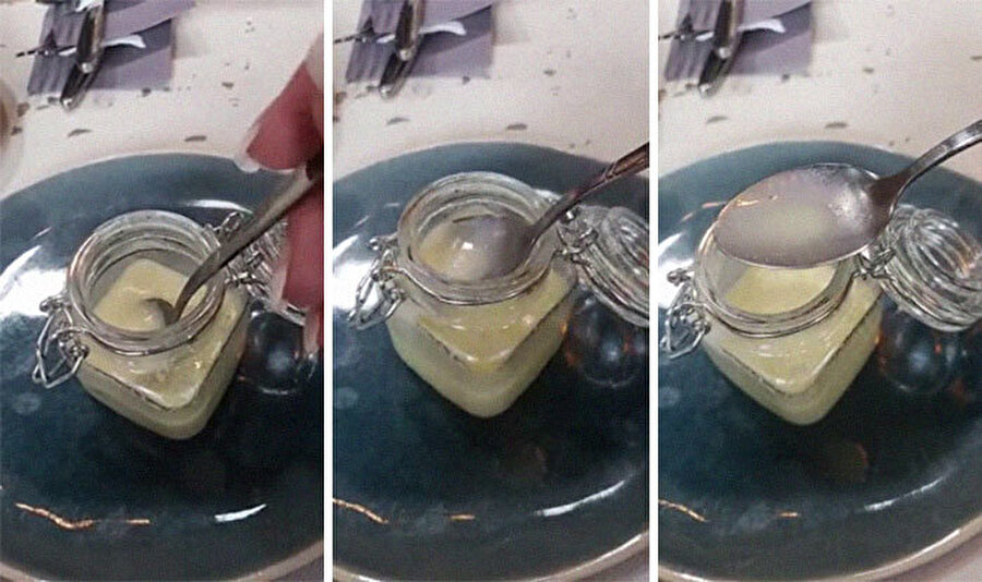Bakınız sunumu eziyete dönüştürmek

                                    Kaşıkla içilmeyen bu çorba kafaya dikilsin diye kavanozla servis edilmiş herhalde. 
                                